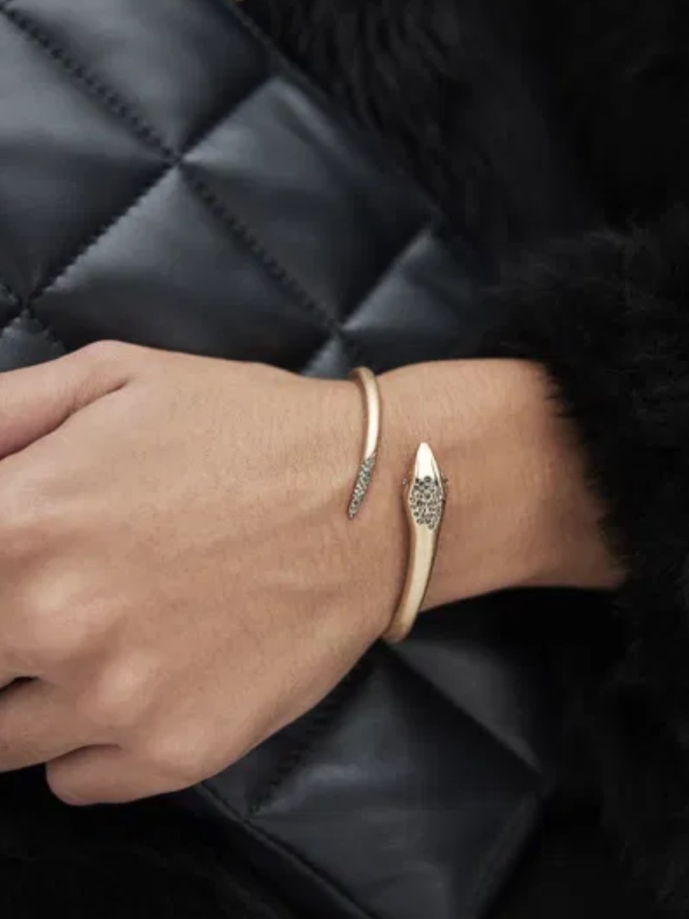 All Saints Sofia Serpent Snake Cuff Bracelet New
